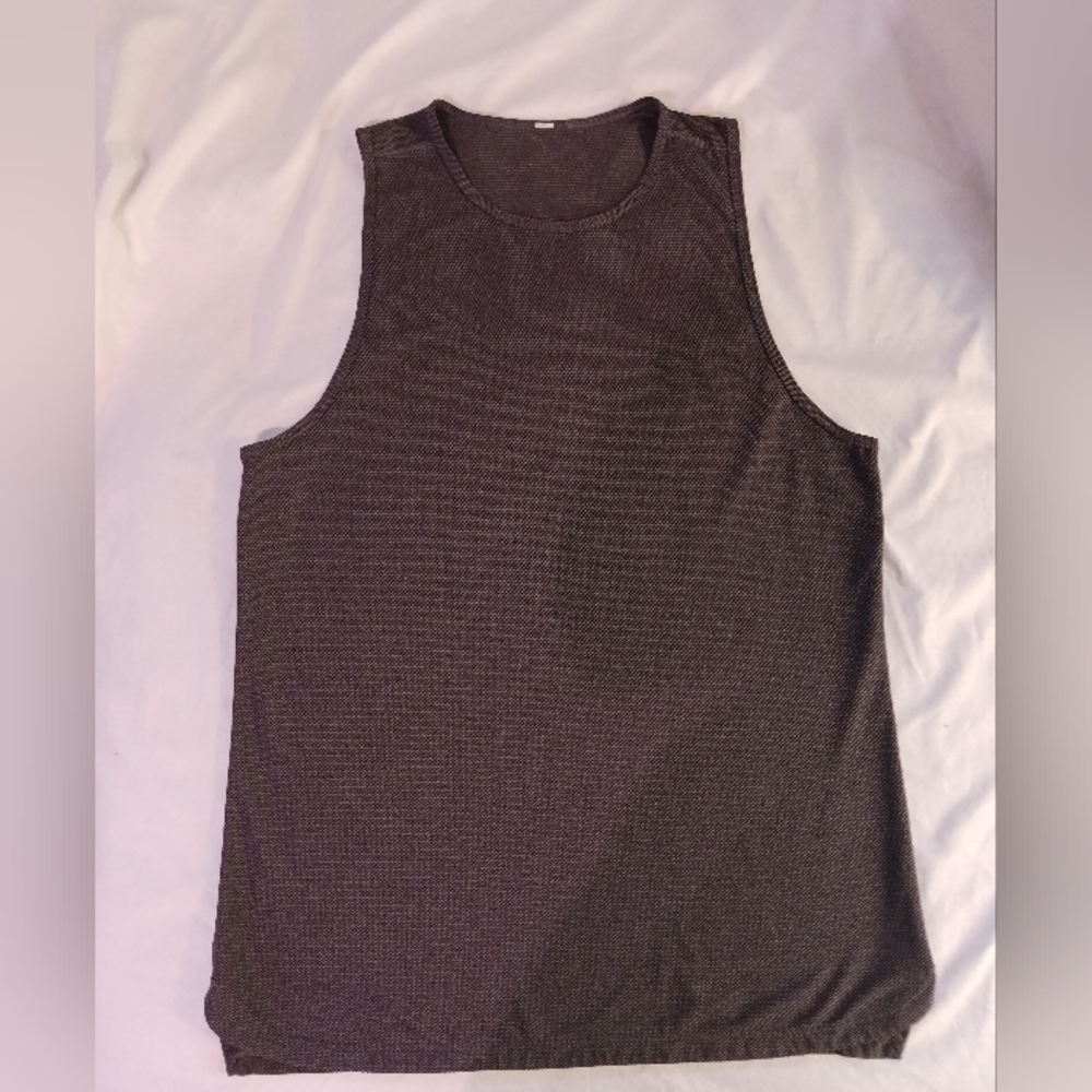 lululemon athletica Men's Black Tank Top